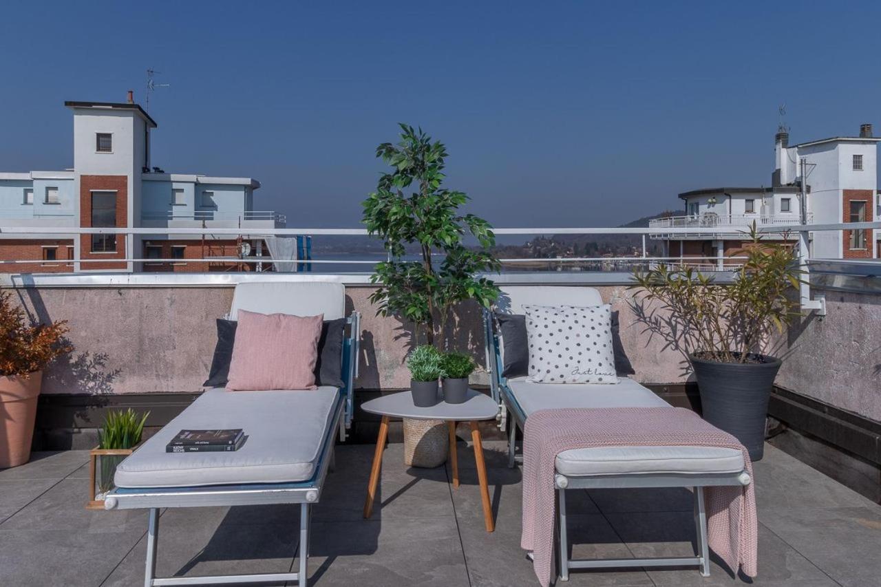 Ferienwohnung La Terrazza Castelletto sopra Ticino Exterior foto