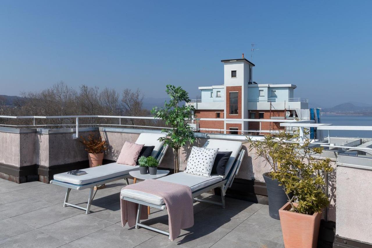 Ferienwohnung La Terrazza Castelletto sopra Ticino Exterior foto